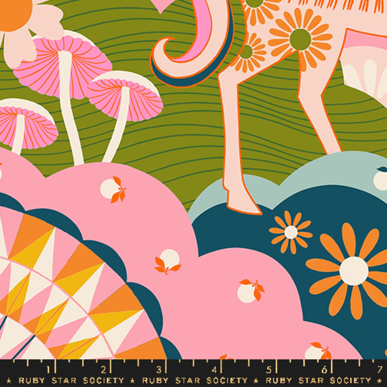 Patchwork Baumwolle - Ruby Star Society - Melody Miller - Carousel - Light Galaxy